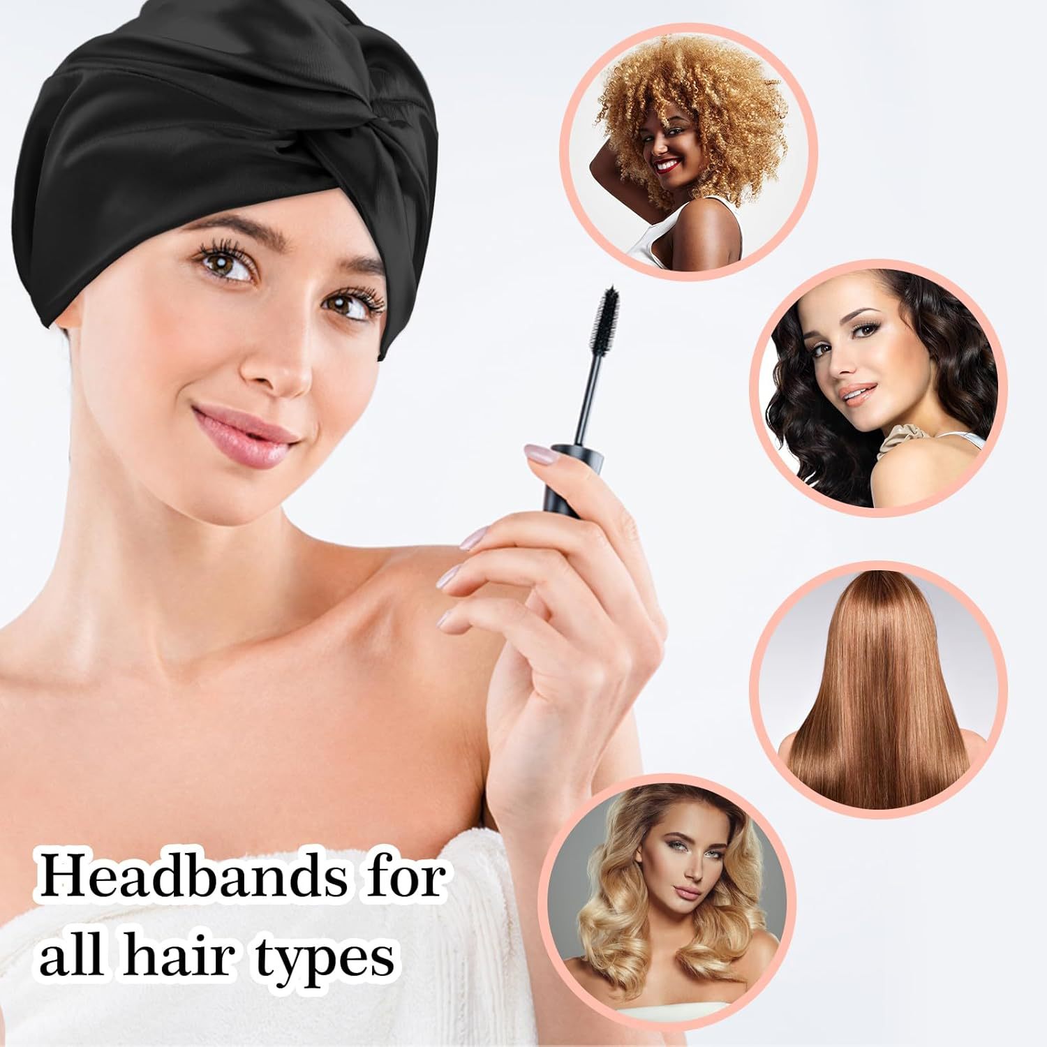 Fashion Satin Sleep Turban Soft Twist Knot Head Wrap